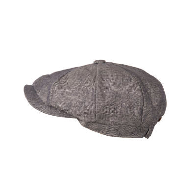 Carlyle Linen Blend Newsboy Cap