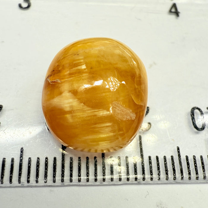 Cats-Eye Opal, 9.31ct, Tanzania, Untreated Unheated, weak cats eye