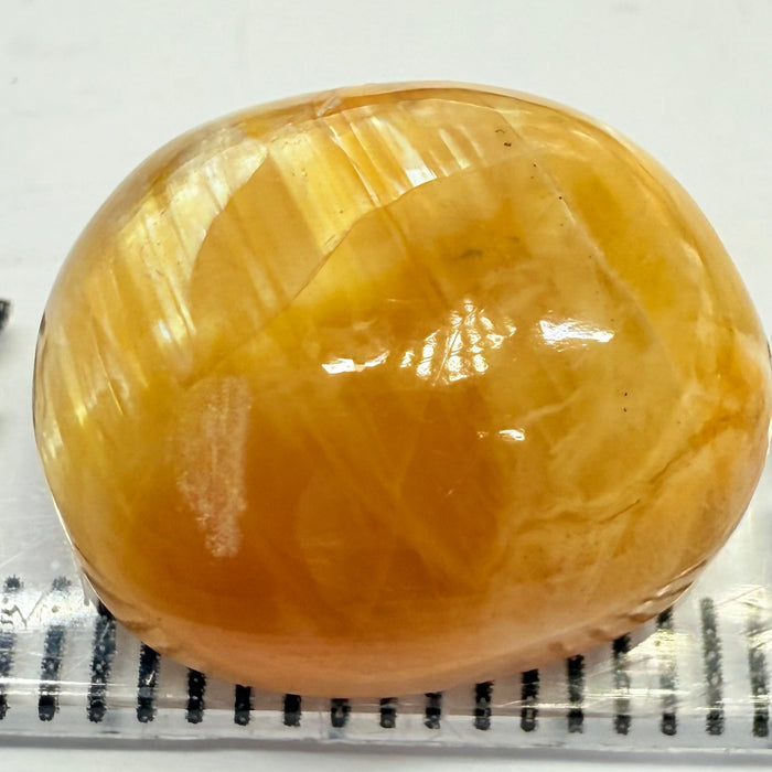 Cats-Eye Opal, 9.31ct, Tanzania, Untreated Unheated, weak cats eye