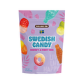 Chewy and Fizzy Mix Gummy Swedish Candy, front of the 5.2 oz bag