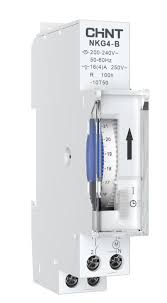 Chint NKG4-B Analogue Daily Timer Switch – 24 Hour DIN Rail Mount