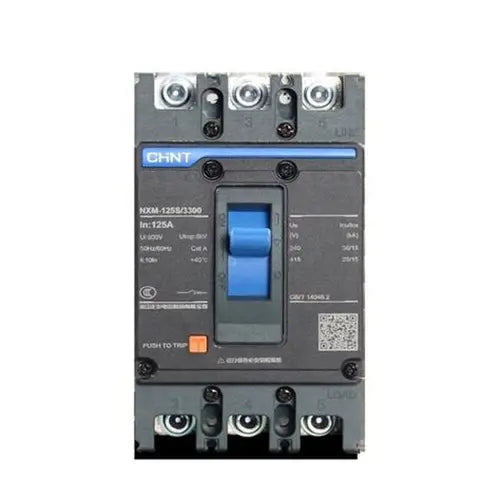 Chint NXM-125S/3300 MCCB | 100A | 3-Pole | 36kA | Thermal-Magnetic | 690V AC