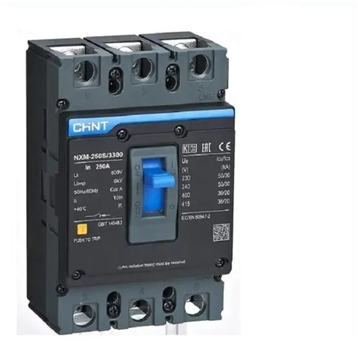 CHINT NXM-400S/4300 MCCB – 400A, 3P, 50kA Molded Case Circuit Breaker