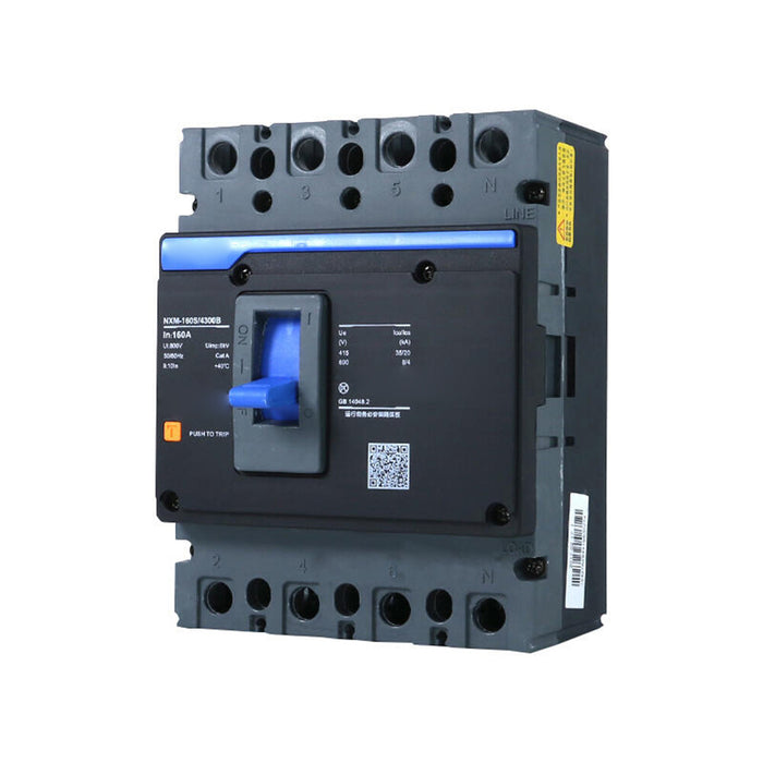 CHINT NXM-400S/4300 MCCB – 400A, 4P, 36kA Molded Case Circuit Breaker