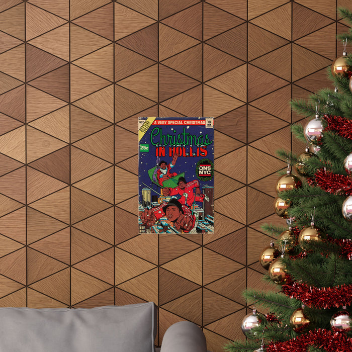 Christmas in Hollis - Matte Vertical Posters