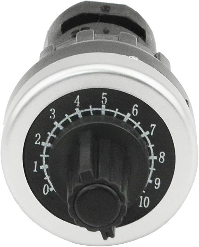 CKC Brand LA42DWQ-22 Panel Mount 2K Ohm Rotary Potentiometer, 22mm Hole, 2W, IP65, Speed Control for VFD