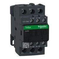 Contactor, 3P, 3NO, 12A (AC-3), Up to 440V, 230VAC Coil, TeSys D – Schneider Electric LC1D12P7