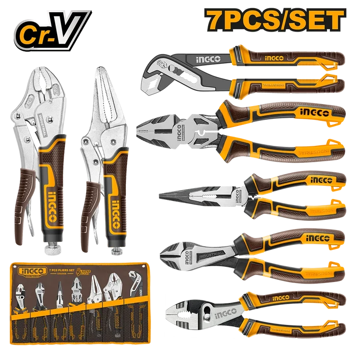 COS23036 7-Piece Pliers Set – Heavy Duty Professional Tool Kit
