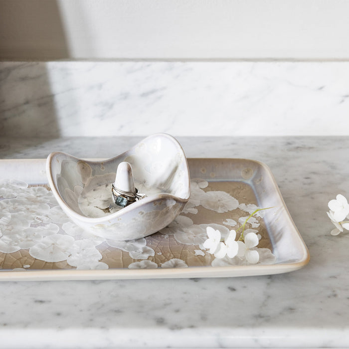 Crystalline Rectangular Platter