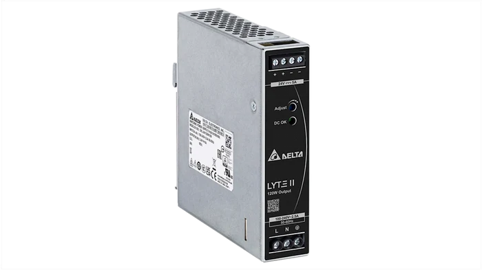 Delta DRL-12V120W1EN – 12V DC 120W 10A DIN Rail Power Supply