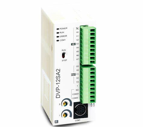 Delta DVP12SA211R – Slim 8DI/4DO Relay Output PLC