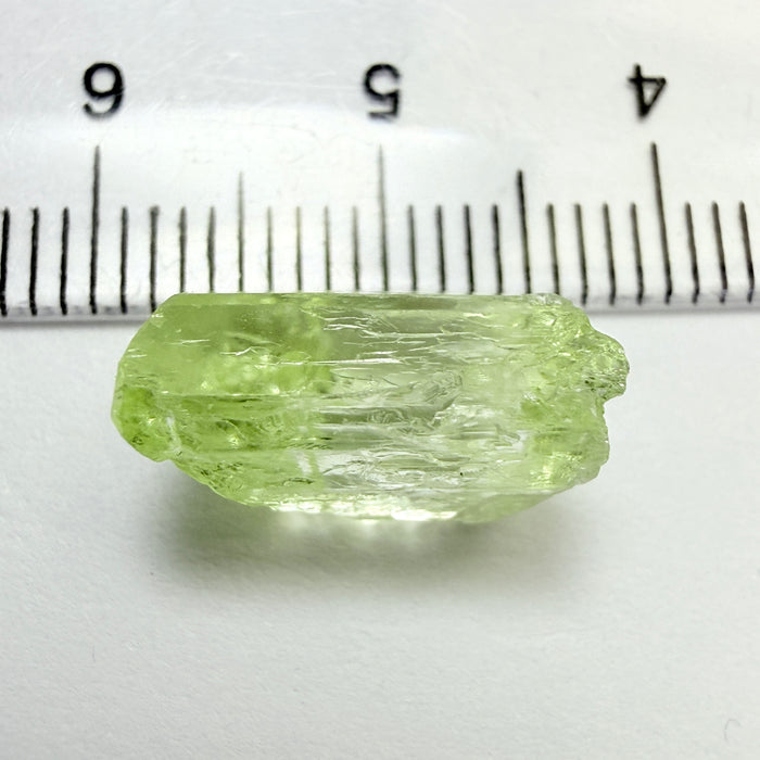 Diopside Crystal, 6.54ct, Merelani Hills, Tanzania, Untreated Unheated, vvs-if