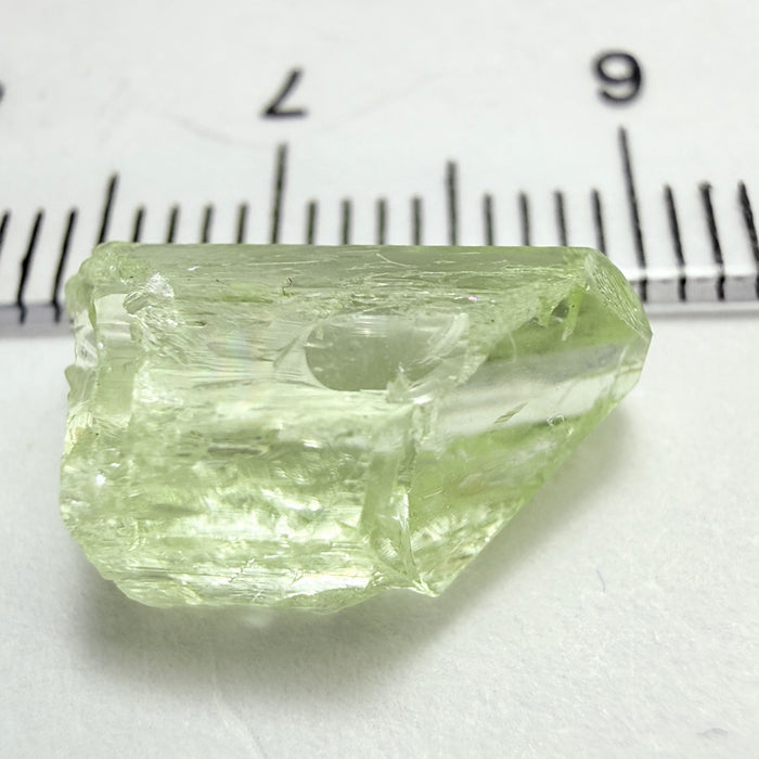 Diopside Crystal, 6.54ct, Merelani Hills, Tanzania, Untreated Unheated, vvs-if