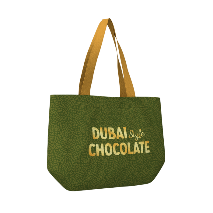 Rolling Pin Dubai Style tote bag, back view