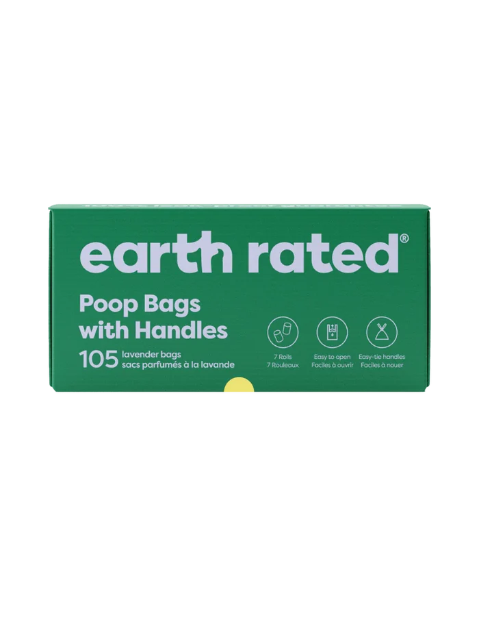 Earth Rated 120ct Handle bags on Refill Rolls - Lavender
