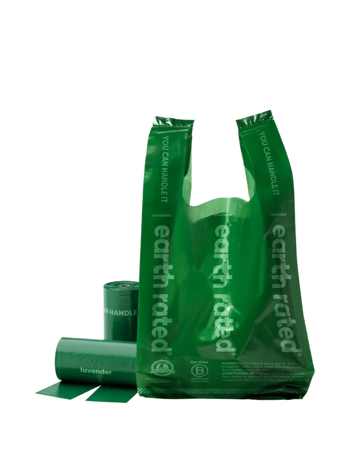 Earth Rated 120ct Handle bags on Refill Rolls - Lavender