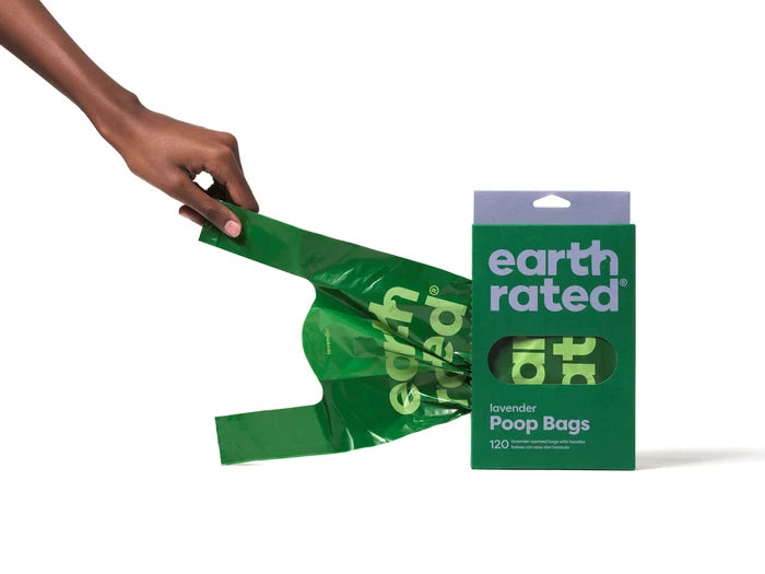 Earth Rated Lavender Easy-Tie Poop Bags 120ct