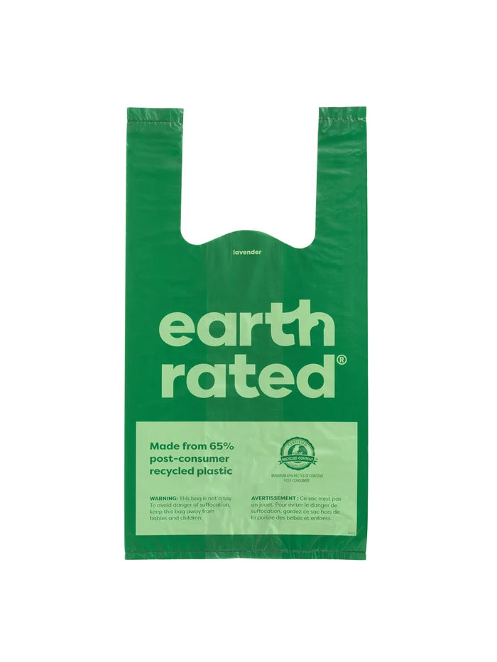 Earth Rated Lavender Easy-Tie Poop Bags 120ct