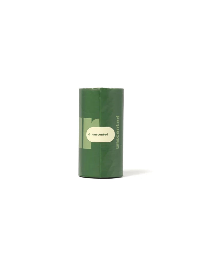 Earth Rated Unscented Poop Bags 120ct on 8 Refill Rolls (Case of 12)