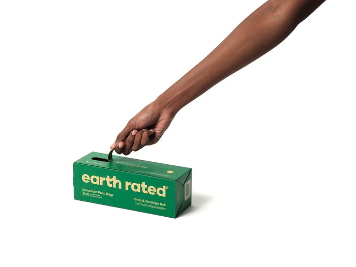 Earth Rated Unscented Poop Bags 300ct on a Large Single Roll