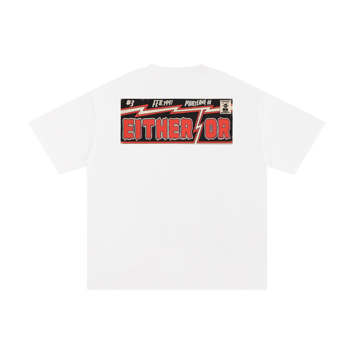 Either/Or - Unisex Pure Cotton T-Shirt