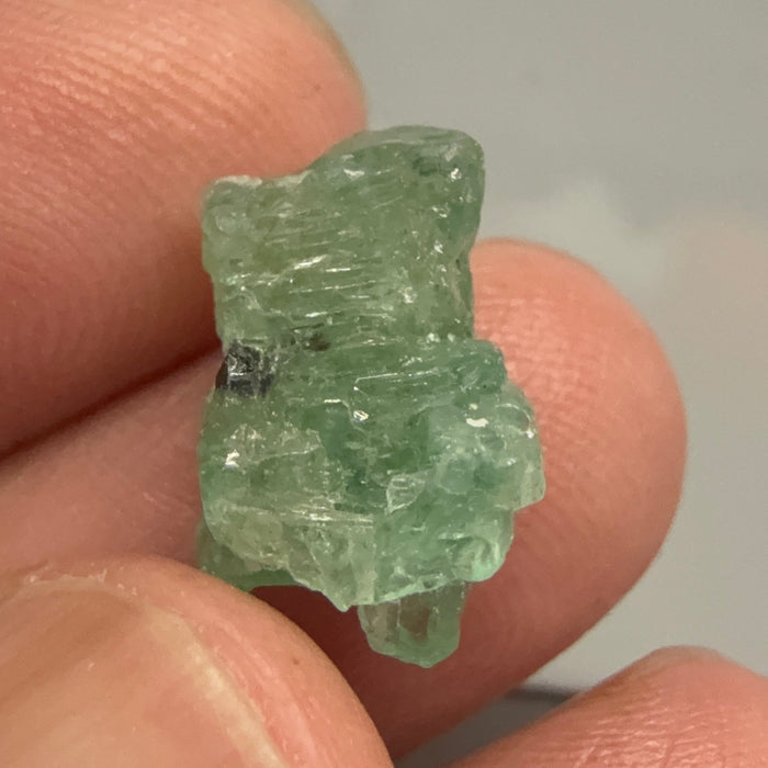 Emerald Crystal, 6.91ct, Tanzania, Untreated Unheated, specimen grade