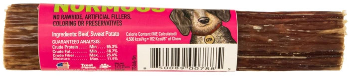 Etta Says! Esopha-normous Bully Stuffed Esophagus Chew Indiv. 5"