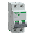 EZ9F56210 – Schneider Easy9 Miniature Circuit Breaker  10A, 2 Pole, C Curve, 6000A Breaking Capacity