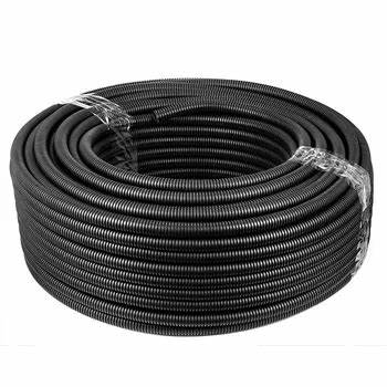 Flexible Conduit – 25mm, Black, 100M Roll