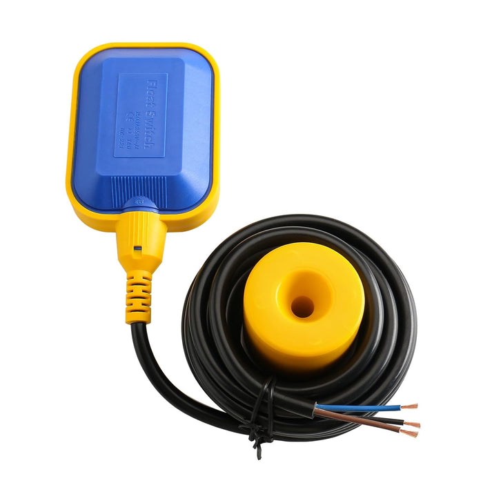 Float Switch – 3 Metres Cable, 0.46 mm² (0.50 mm² nominal)