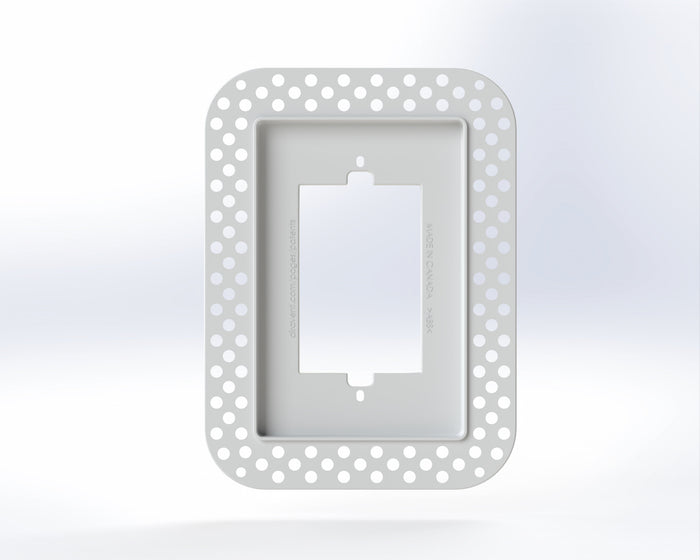 Flush Drywall Receptacle Mount [Lite] - 5 Pack - NYDIRECT