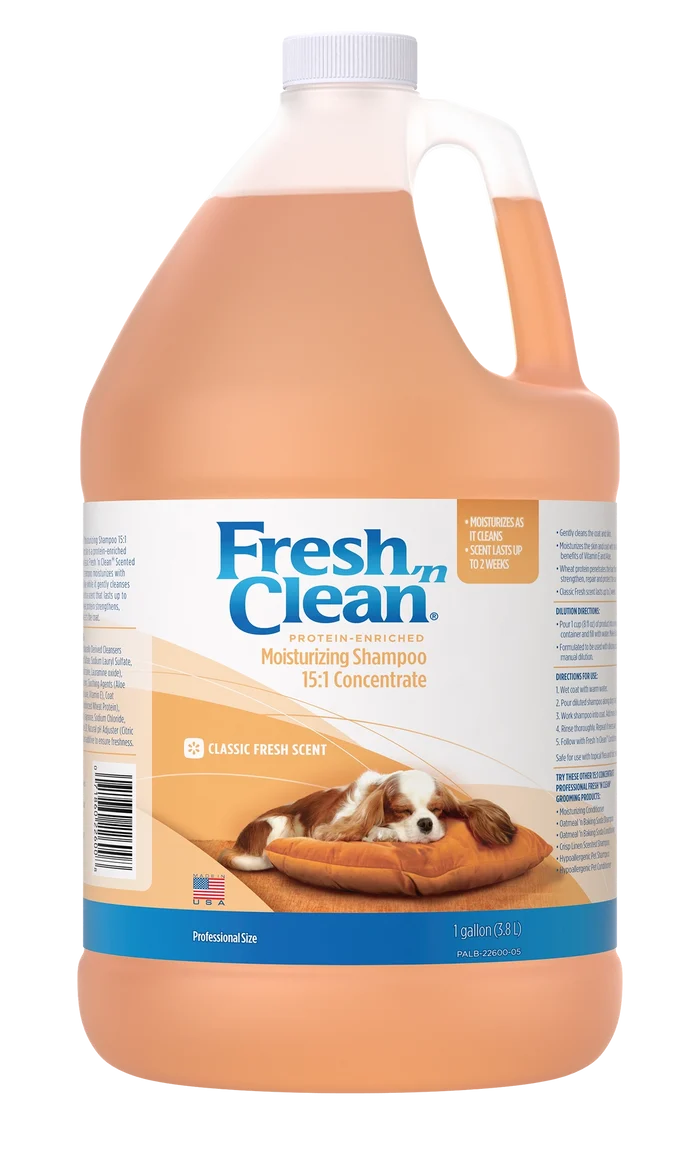 Fresh 'n Clean Moisturizing Shampoo 15:1 Concentrate, Classic Fresh Scent