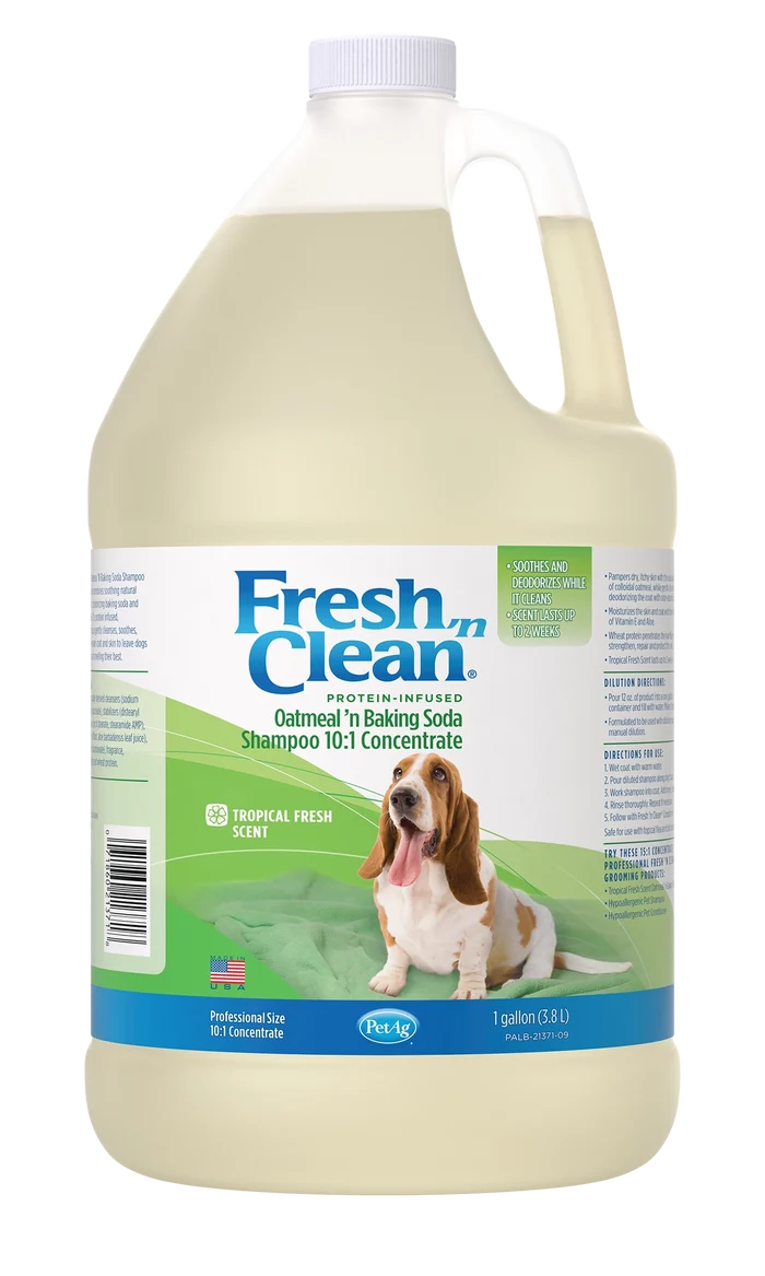 Fresh 'n Clean Oatmeal ’n Baking Soda Shampoo, Tropical Scent, Concentrated 10:1