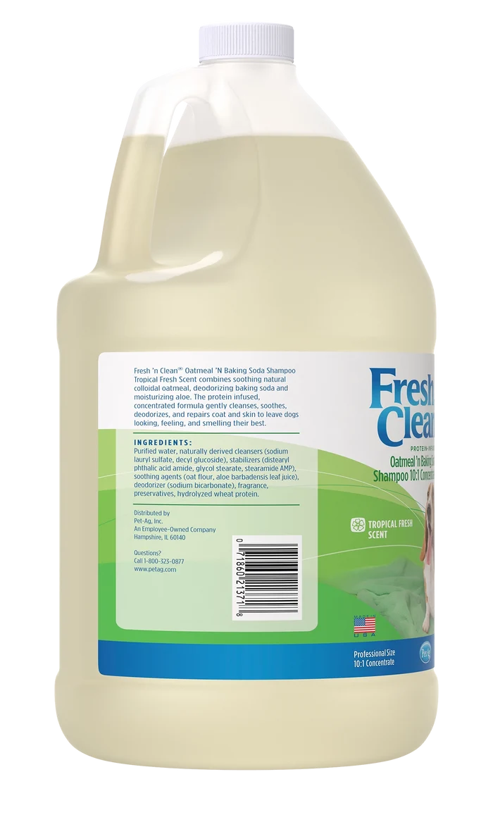 Fresh 'n Clean Oatmeal ’n Baking Soda Shampoo, Tropical Scent, Concentrated 10:1