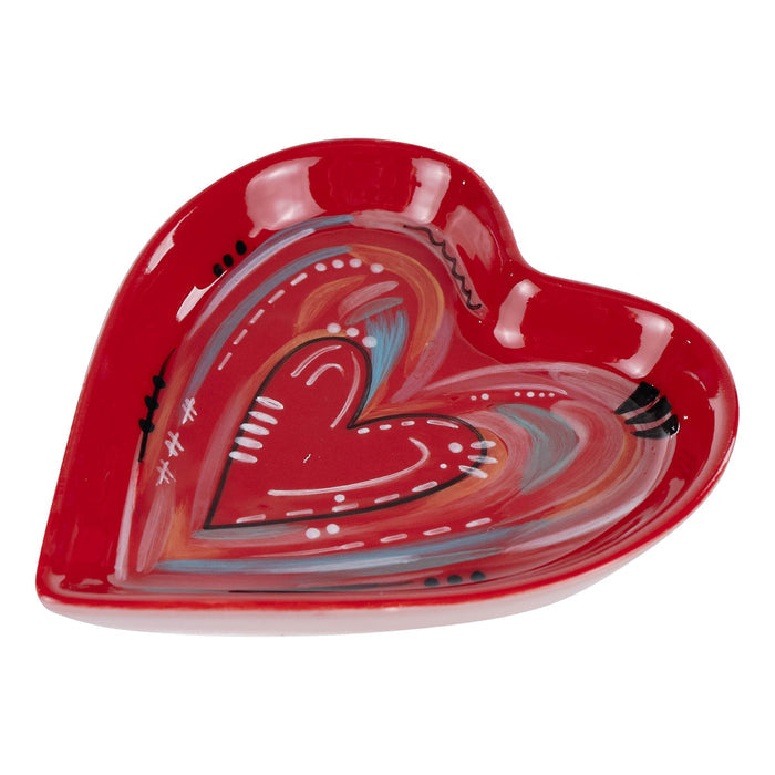 Funky Heart Trinket Tray