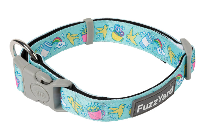 FuzzYard Collar Wakey Wakey Small