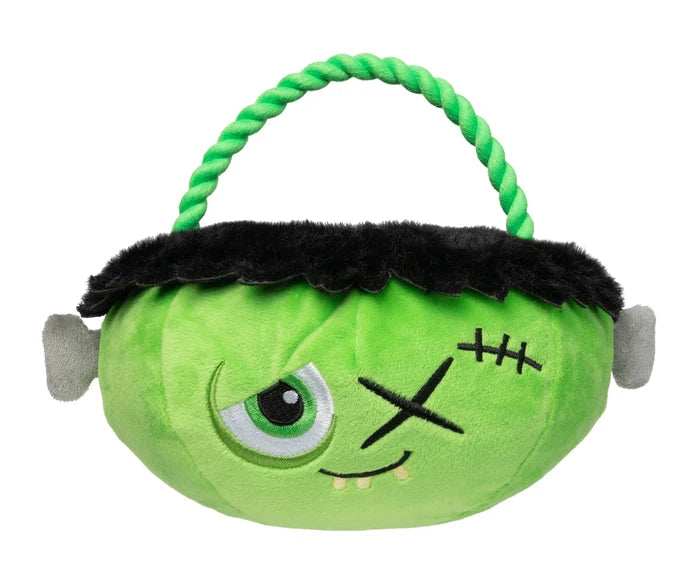 FuzzYard Halloween Franken Basket Plush Dog Toy