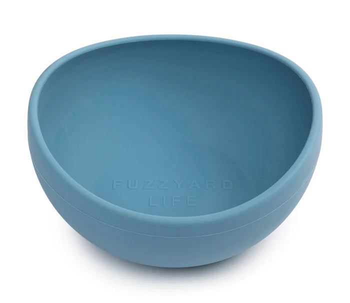 FuzzYard Life Silicone Bowl French Blue L