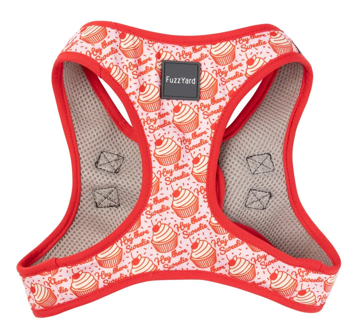 FuzzYard Step In Harness Hey There Sweetie XL