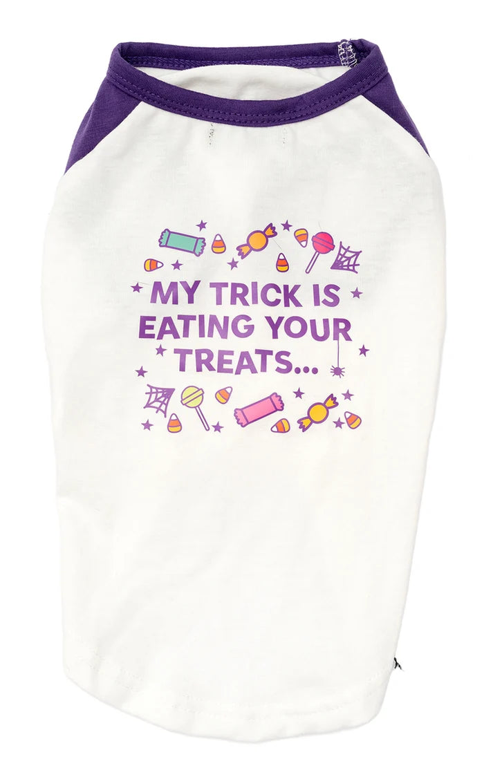 FuzzYard TShirt My Trick Is Eating Your Treats 6