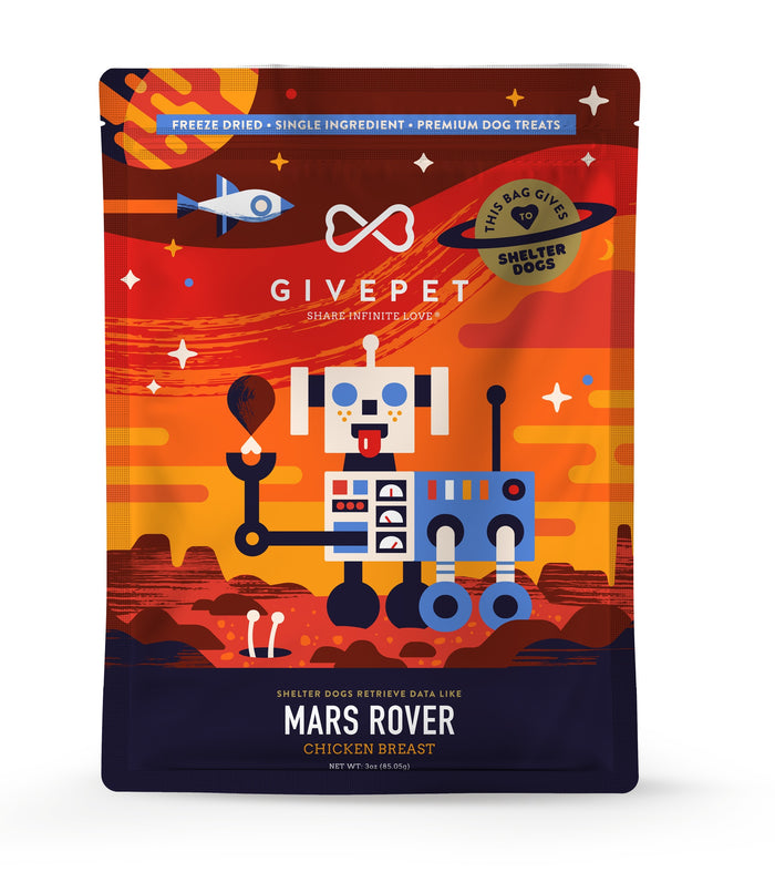 GivePet Mars Rover 3oz Bag