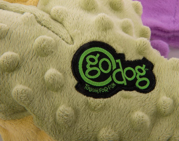 goDog Dragons Squeaky Plush Dog Toy Large
