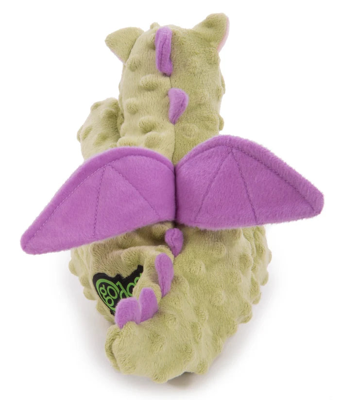 goDog Dragons Squeaky Plush Dog Toy Large