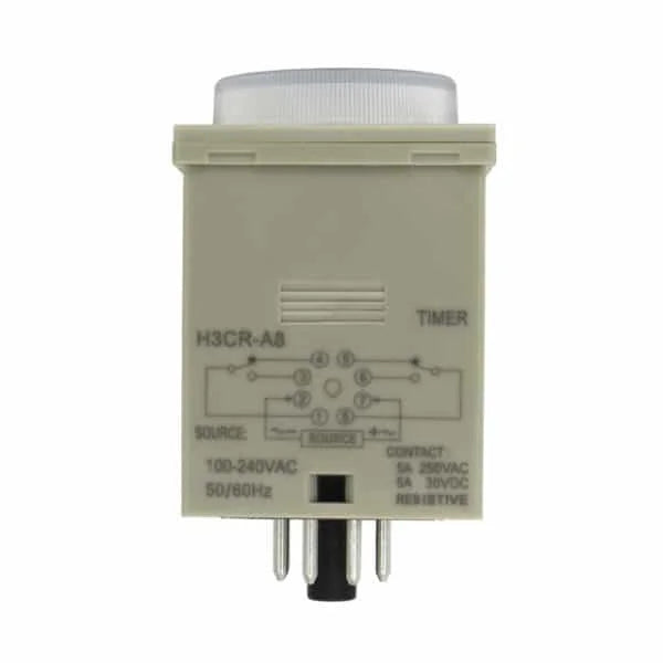 H3CR-A8 – Multi-Function Analog Timer Relay