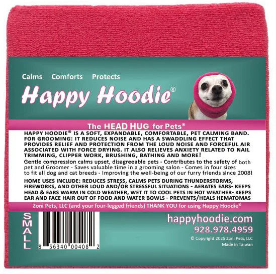 HAPPY HOODIE- SMALL PINK