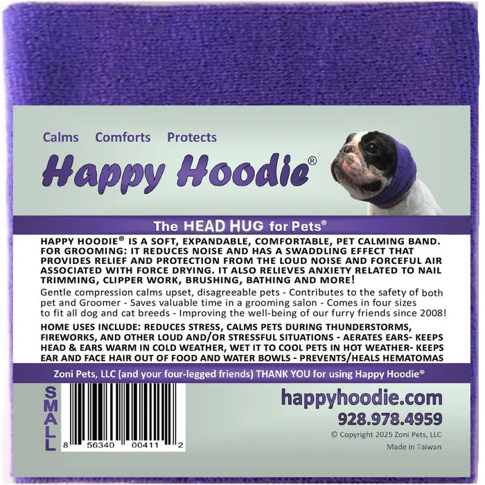 HAPPY HOODIE- SMALL PURPLE