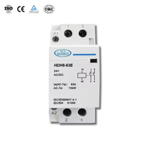 HDH8-100 Contactor 100A 2P Heavy-Duty 1NC1NO 230VAC
