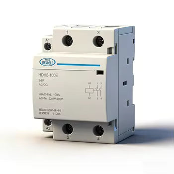 HDH8-100E Contactor 100A 2P 1NC1NO 230VAC