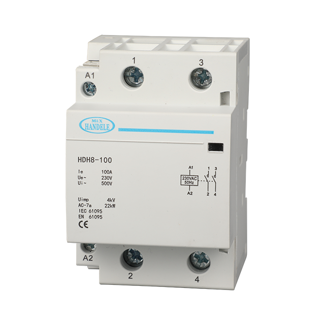 HDH8-100E Contactor 100A 2P 1NC1NO 230VAC