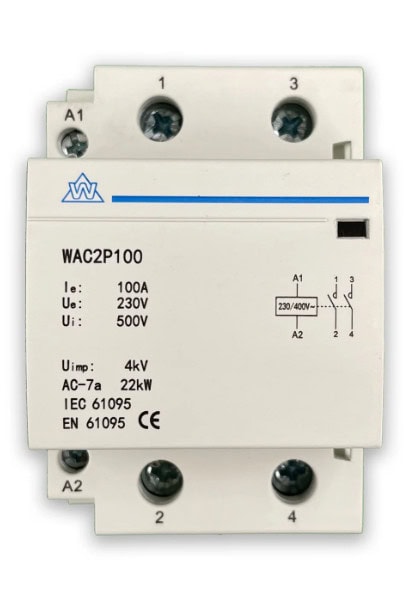 HDH8-80E Contactor 80A 2P 1NC1NO 230VAC